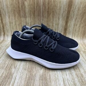 Allbirds Tree Dasher 2 Men's Size 10 Black White Running Sneakers Shoes